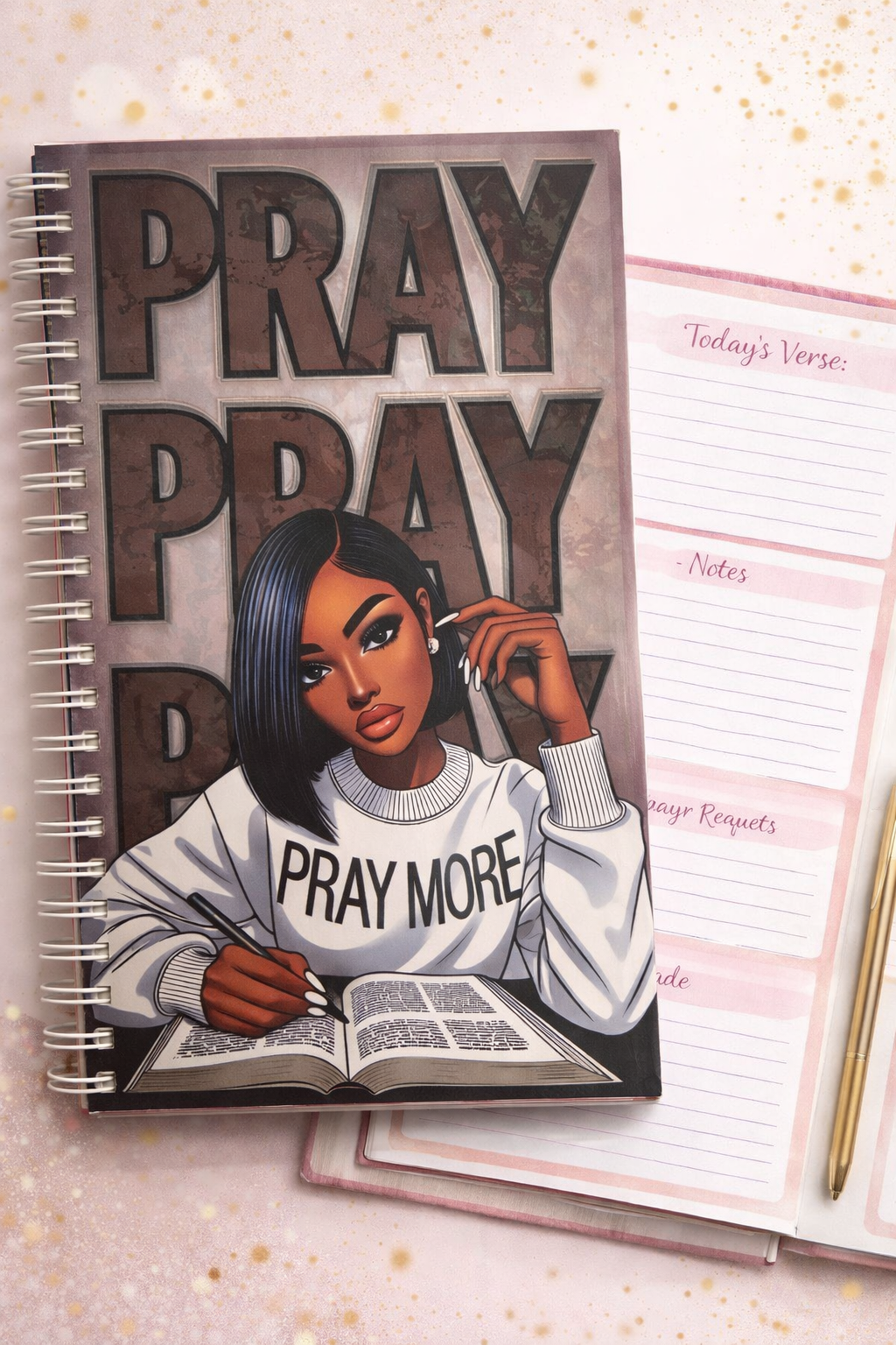 Pray More Journal Transfer