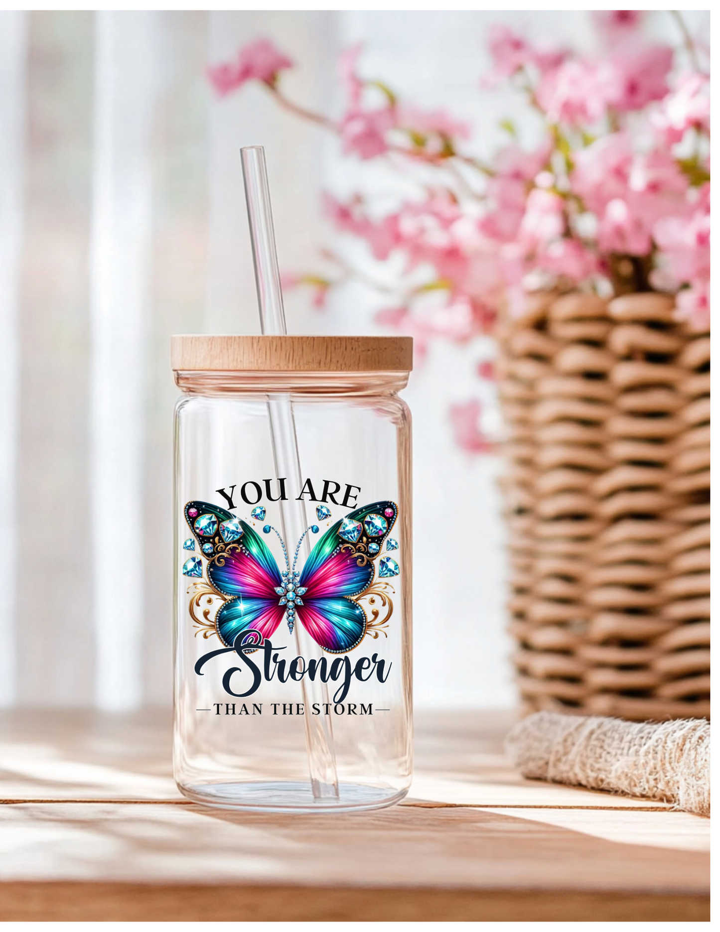 You are Stronger Than the Storm UV Decal