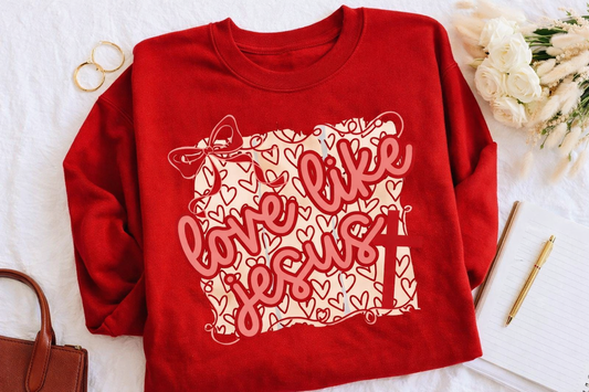 Love Like Jesus Ready to Press Transfer