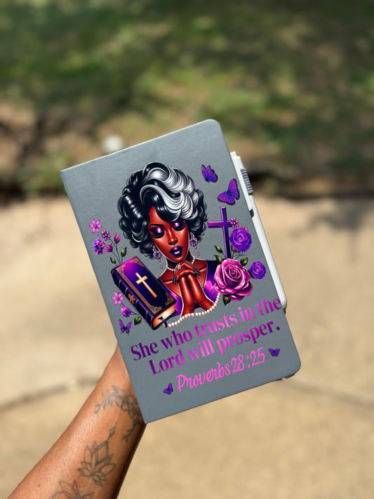 She who Trust In the Lord Prayer Journal