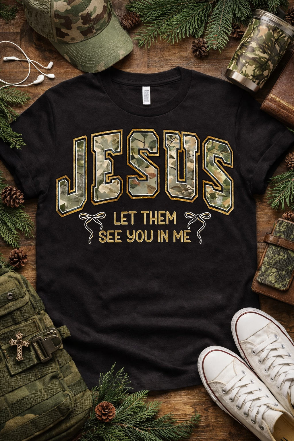 Ready to Press Jesus Let Them See You In Me DTF