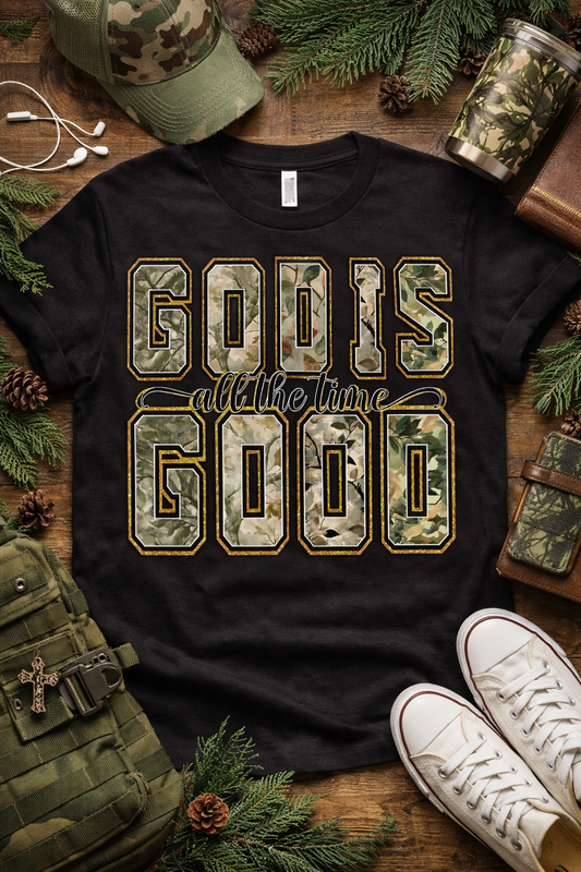 Ready to Press God Is Good DTf