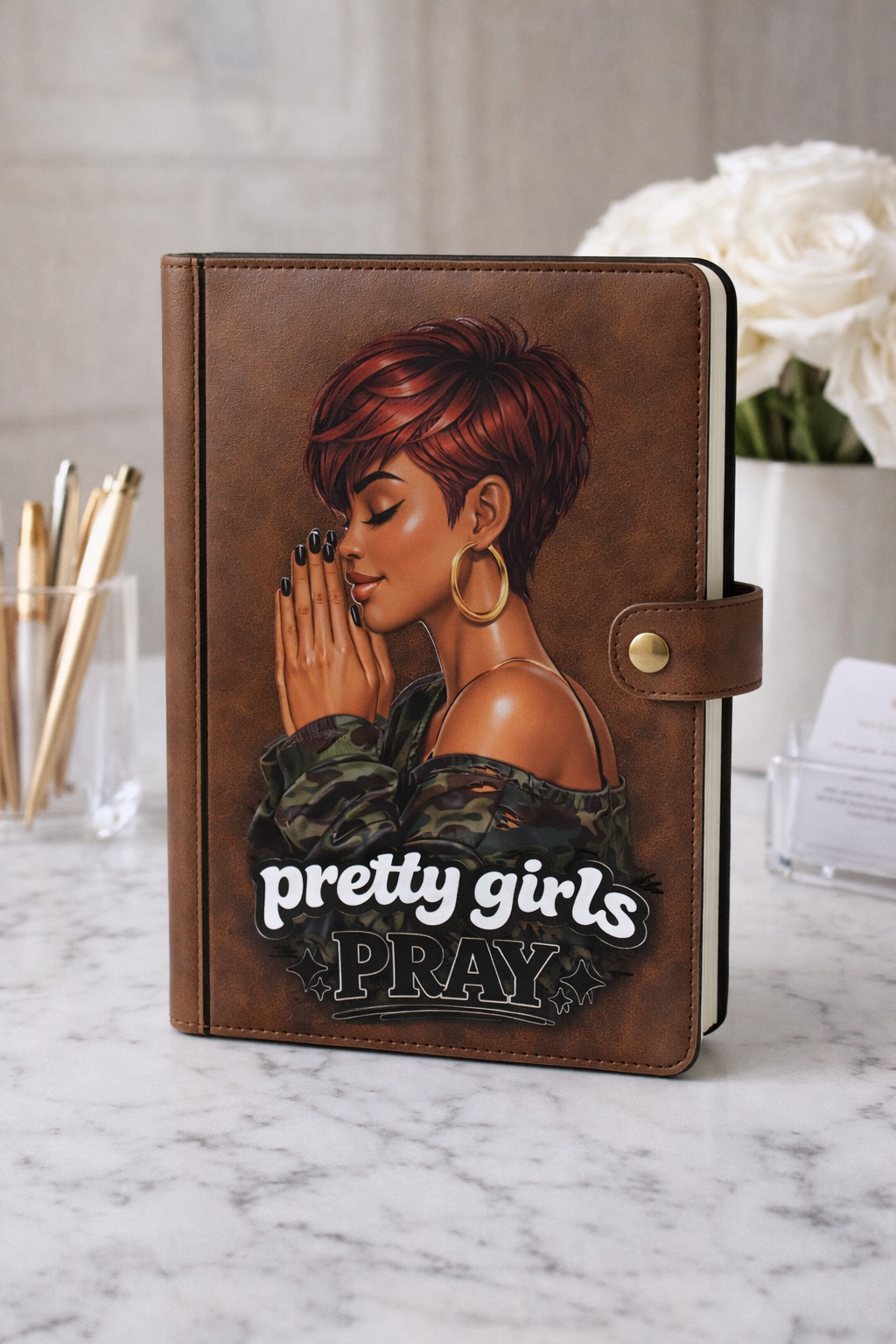 Pretty Girls Pray UV DTF Transfers