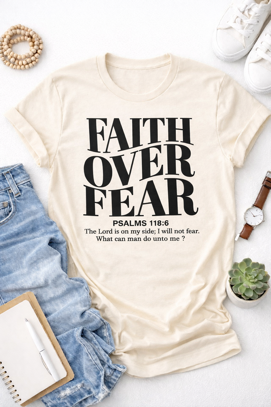 Ready to Press Faith Over Fear DTF