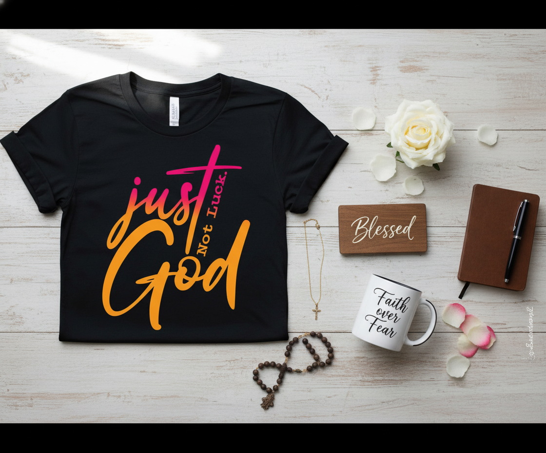 Ready to Press Just God DTF