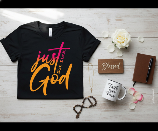 Ready to Press Just God DTF