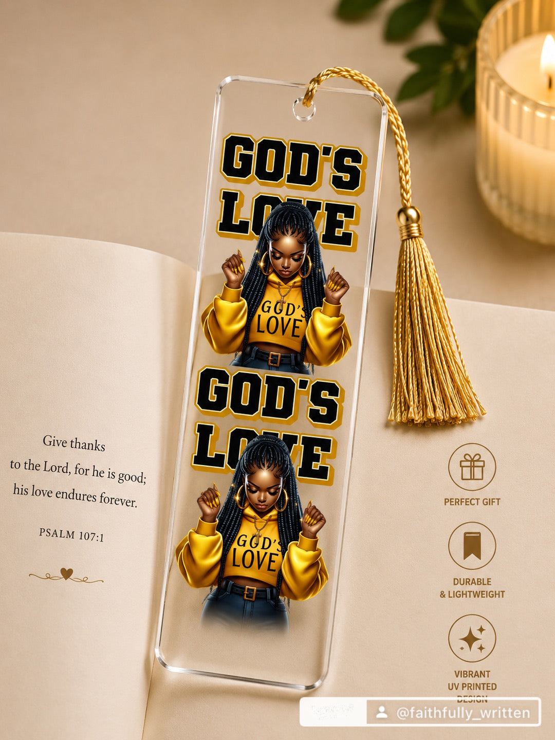 God’s Love UV DTF Transfers