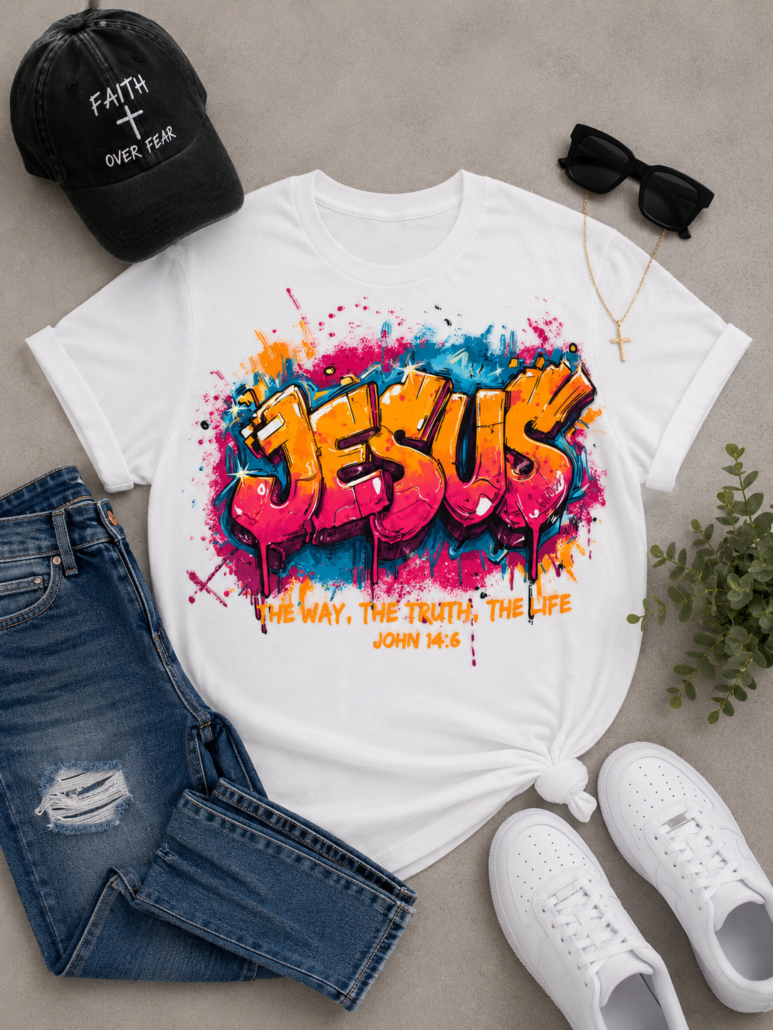 Ready to Press Jesus The Truth The Way & The Life DTF