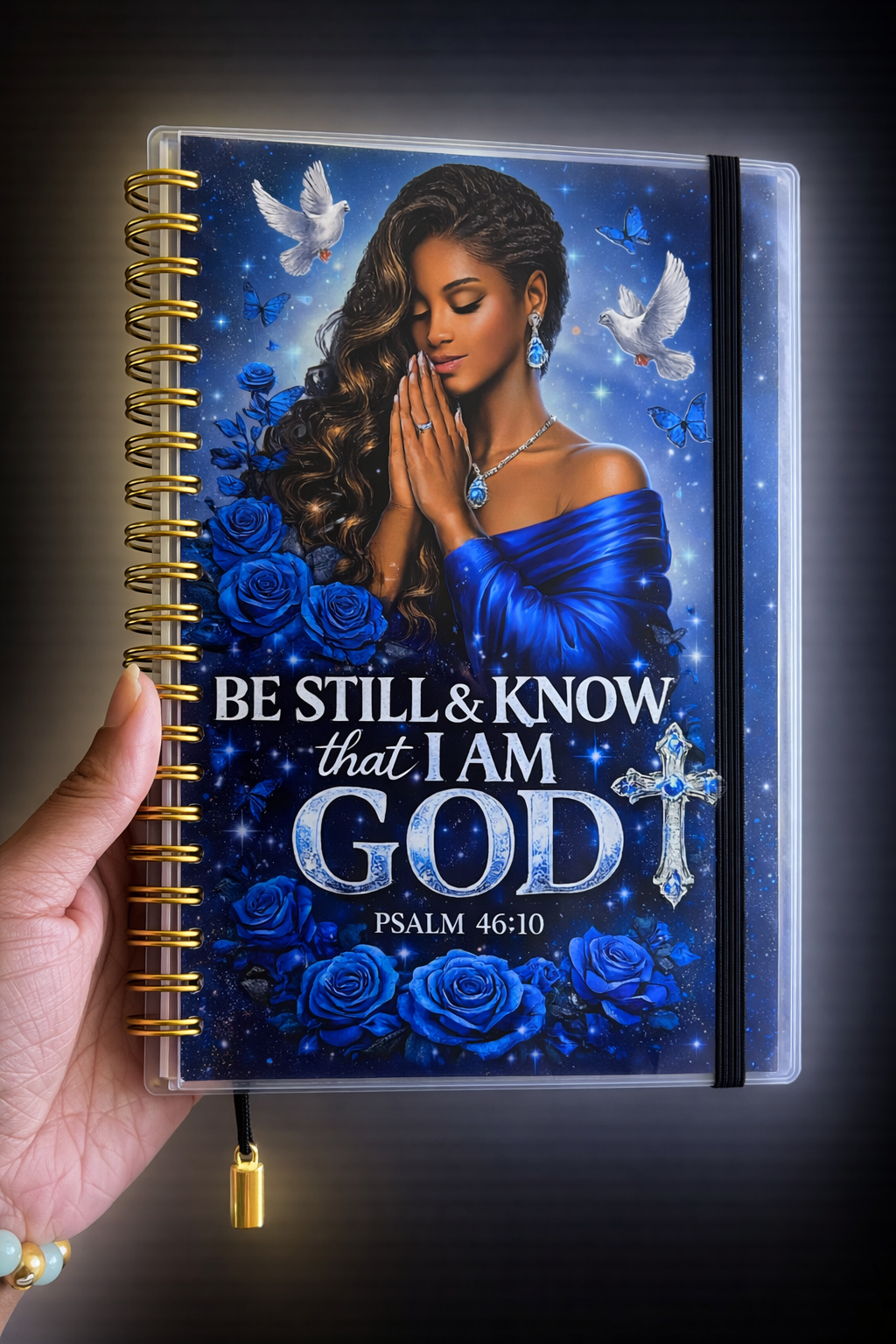 Be Still & Know that I am God UV DTF Journal Transfer