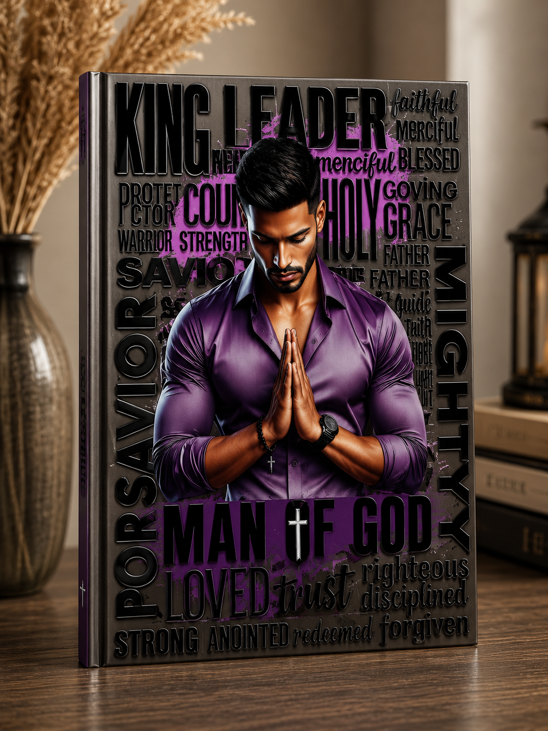 Man Of God UV DTF Journal Transfer