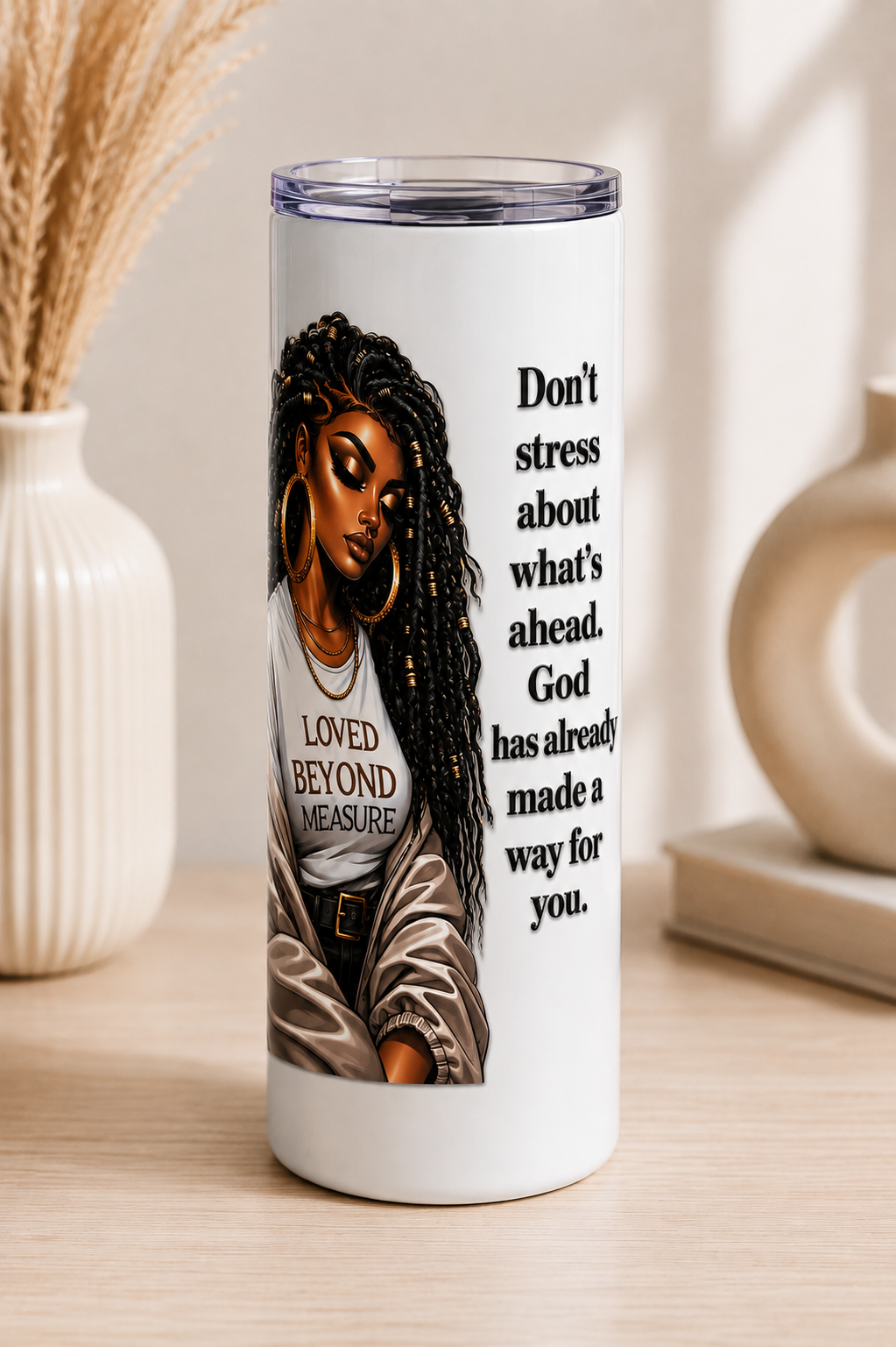 Don’t Stress UV DTF Tumbler Wrap